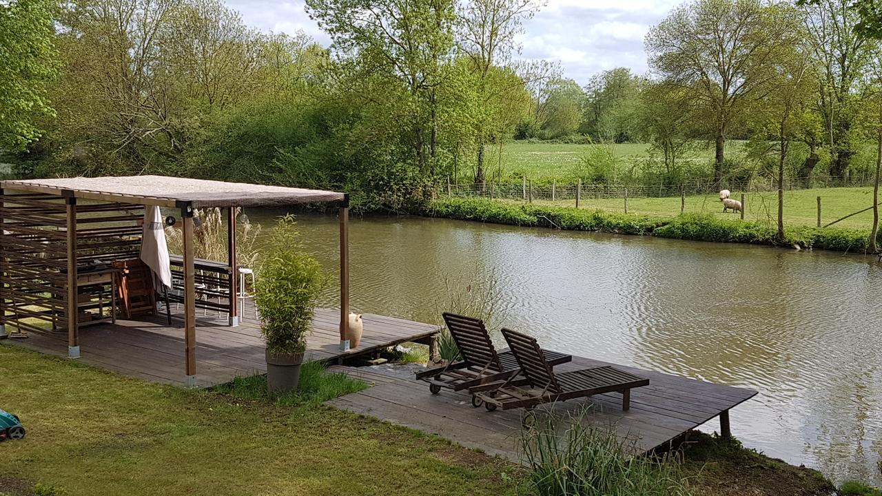 La Belmontaise Bed and Breakfast Beaumont-sur-Sarthe Exterior foto